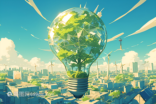 城市之光 新能源燈泡引領(lǐng)環(huán)?？萍夹鲁绷? class=